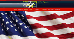 Desktop Screenshot of goldenmustangoil.com